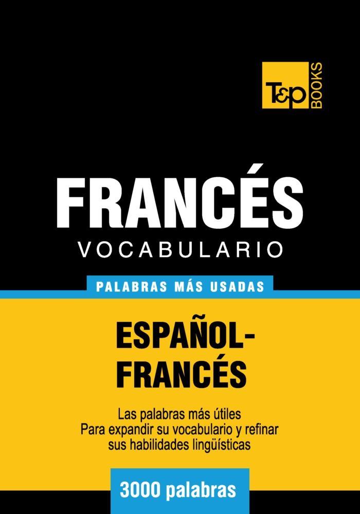 Produktbild: Vocabulario español-francés - 3000 palabras más usadas | Andrey Taranov