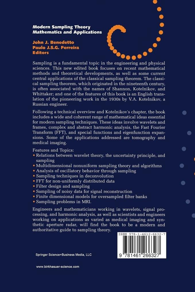 Weitere Ansicht: Modern Sampling Theory