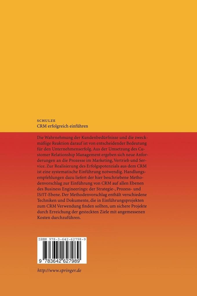 Weitere Ansicht: CRM erfolgreich einführen | Jens Schulze