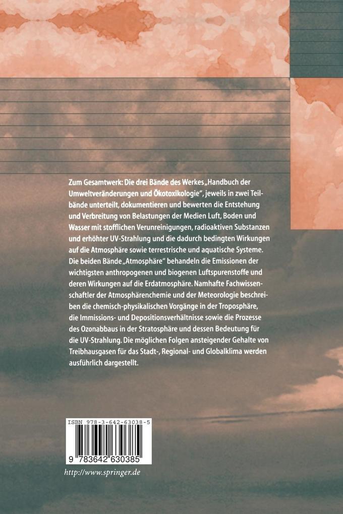 Weitere Ansicht: Handbuch der Umweltveränderungen und Ökotoxikologie