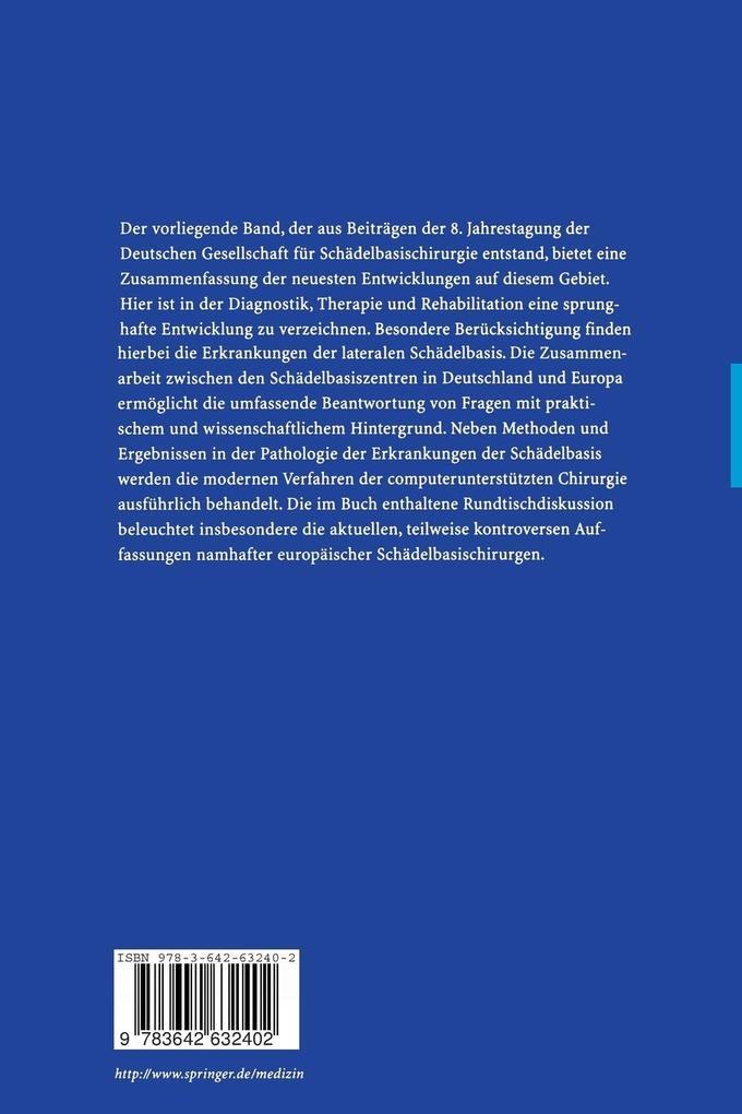 Weitere Ansicht: Die Chirurgie der lateralen Schädelbasis