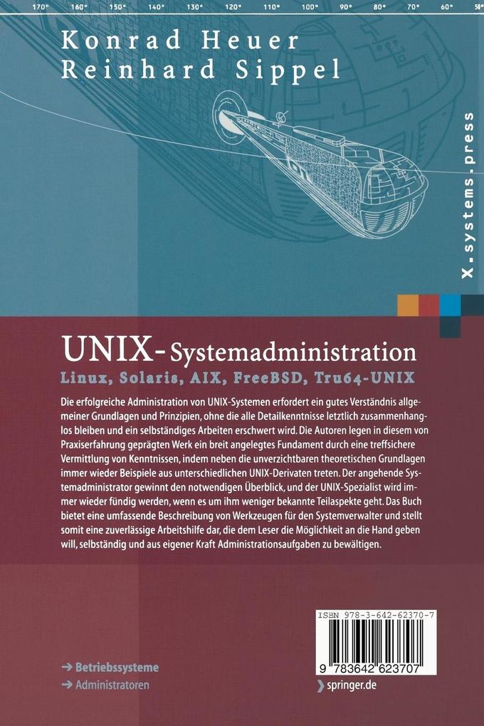 Weitere Ansicht: UNIX-Systemadministration | Konrad Heuer, Reinhard Sippel