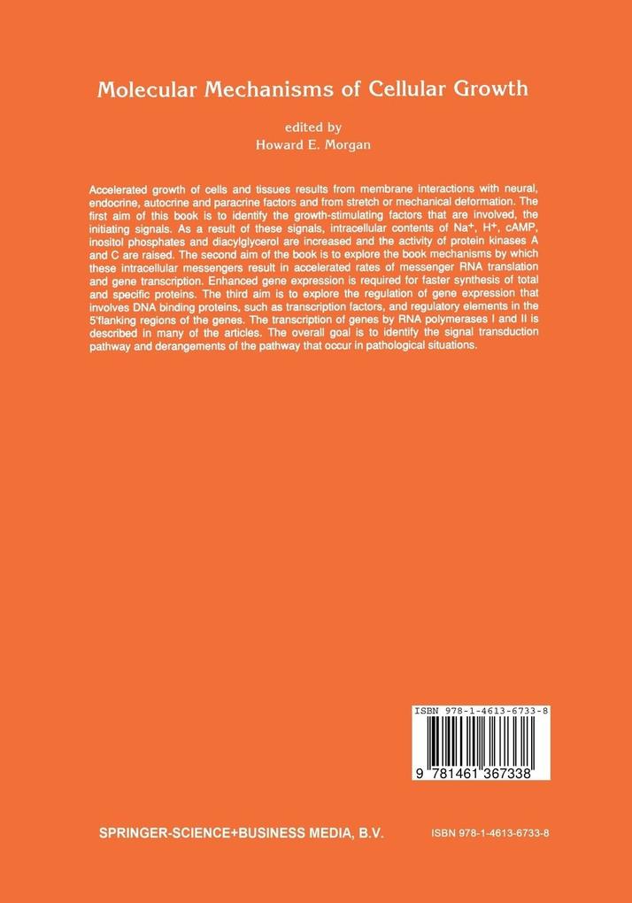 Weitere Ansicht: Molecular Mechanisms of Cellular Growth