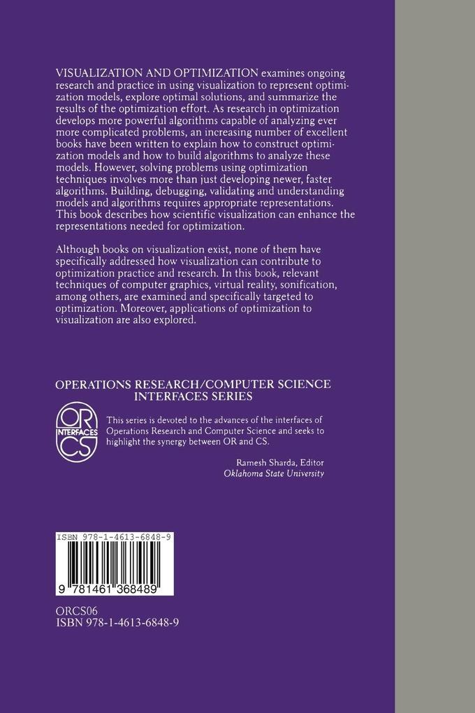 Weitere Ansicht: Visualization and Optimization | Christopher V. Jones