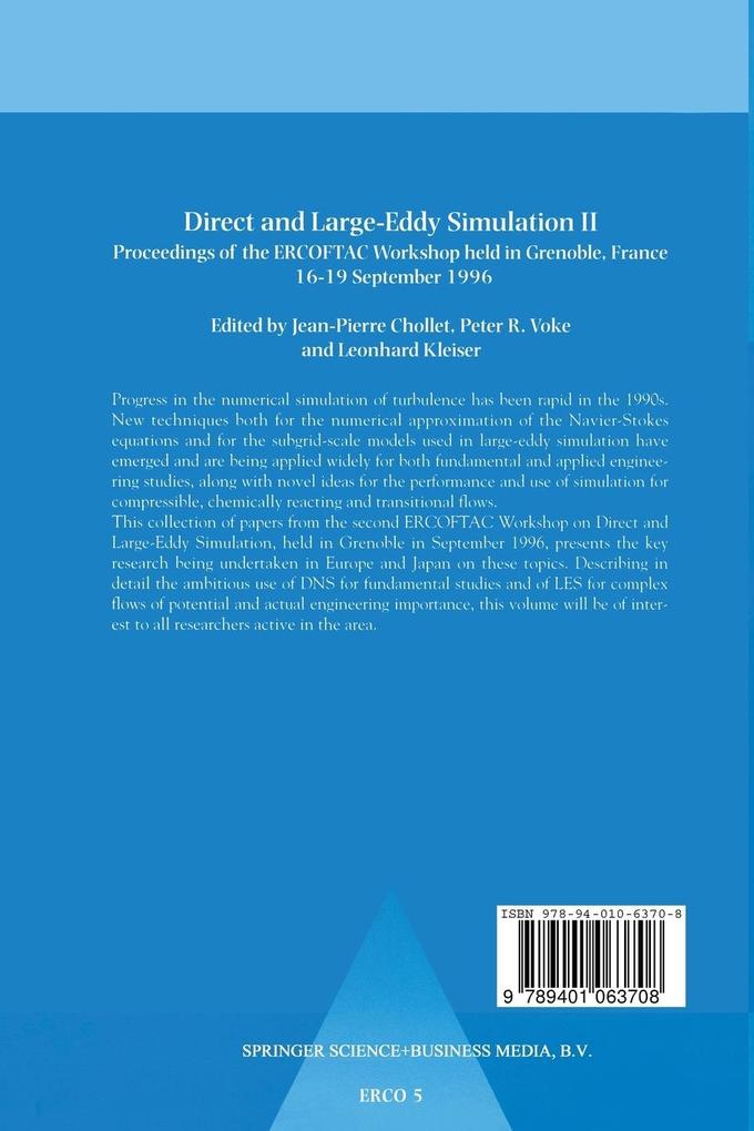Weitere Ansicht: Direct and Large-Eddy Simulation II