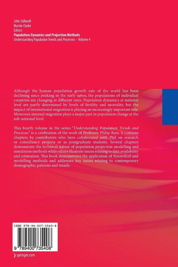 Weitere Ansicht: Population Dynamics and Projection Methods