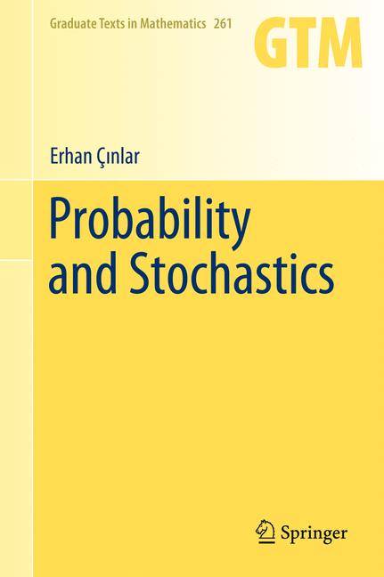 Weitere Ansicht: Probability and Stochastics | Erhan Çinlar, Erhan Çnlar