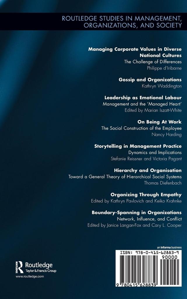 Weitere Ansicht: Boundary-Spanning in Organizations