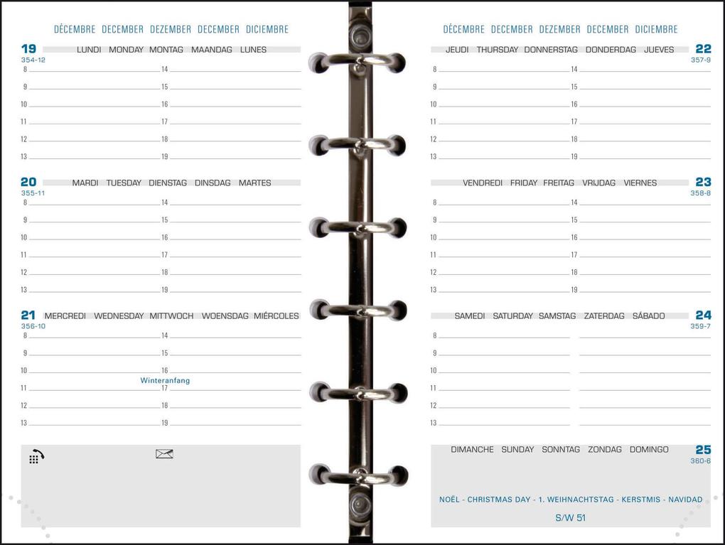 Weitere Ansicht: Kalender 1 Woche 2 Seiten 16 Monate 2027