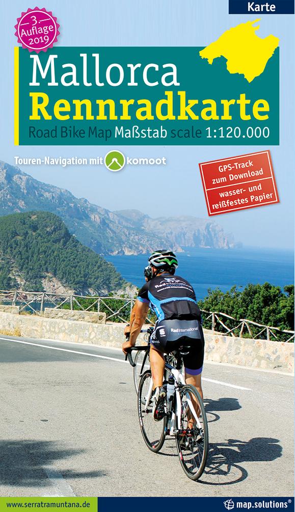Produktbild: Rennradkarte Mallorca