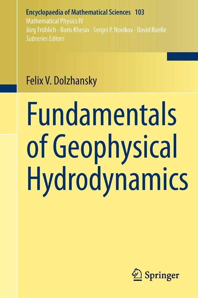 Produktbild: Fundamentals of Geophysical Hydrodynamics | Felix V. Dolzhansky