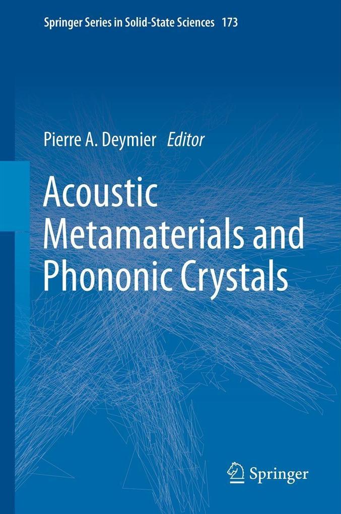 Produktbild: Acoustic Metamaterials and Phononic Crystals