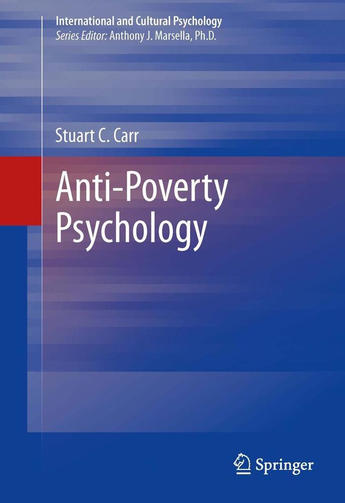 Produktbild: Anti-Poverty Psychology | Stuart C. Carr