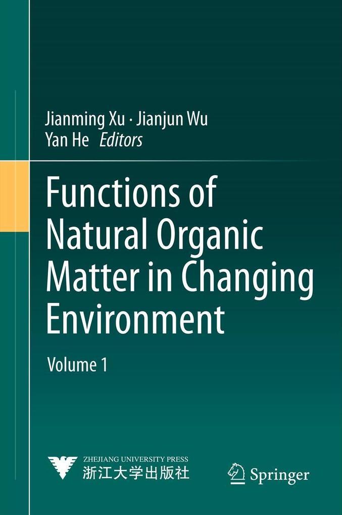 Produktbild: Functions of Natural Organic Matter in Changing Environment