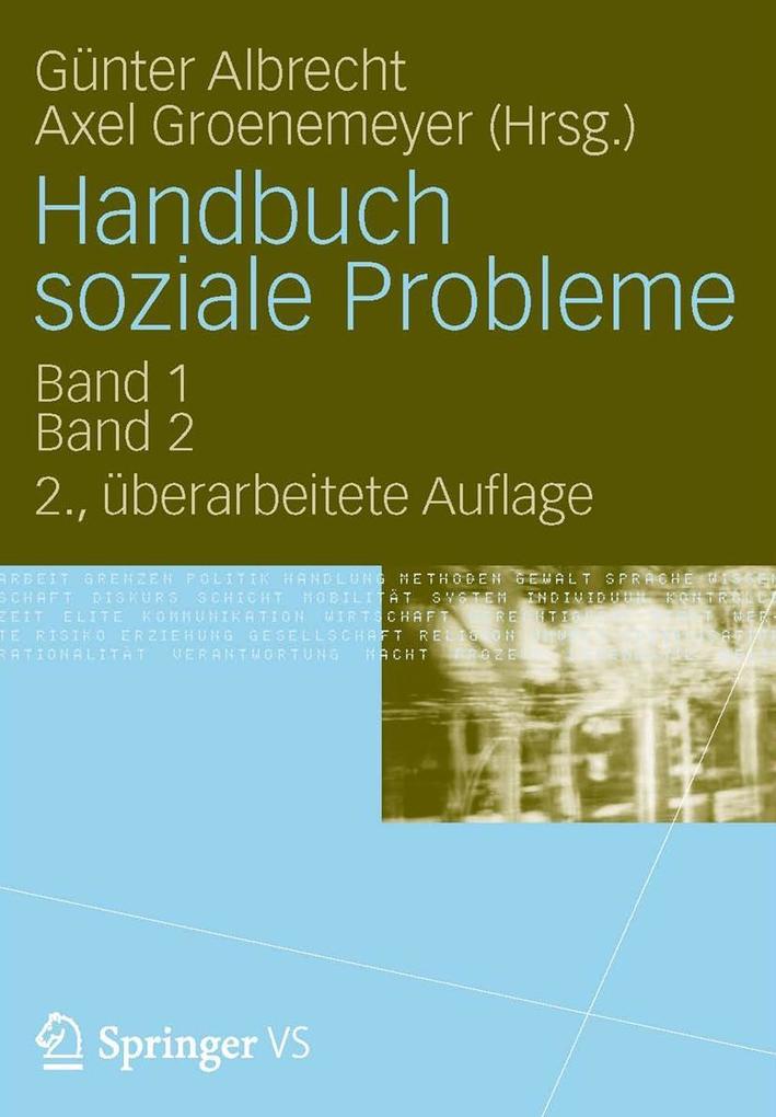 Produktbild: Handbuch soziale Probleme