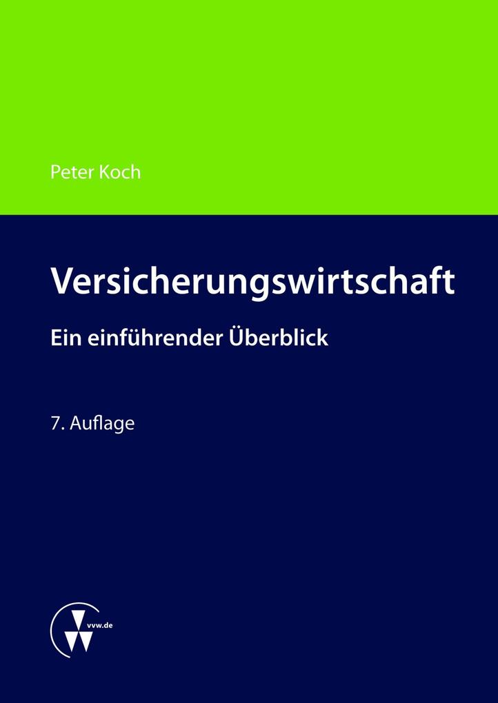 Produktbild: Versicherungswirtschaft | Peter Koch