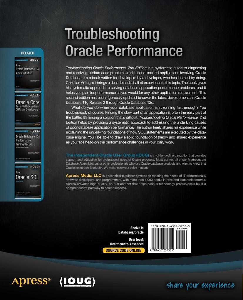 Weitere Ansicht: Troubleshooting Oracle Performance | Christian Antognini