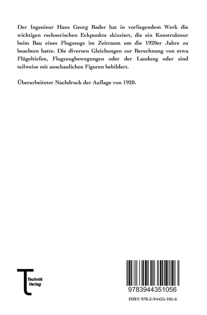 Weitere Ansicht: Grundlagen der Flugtechnik | Hans Georg Bader
