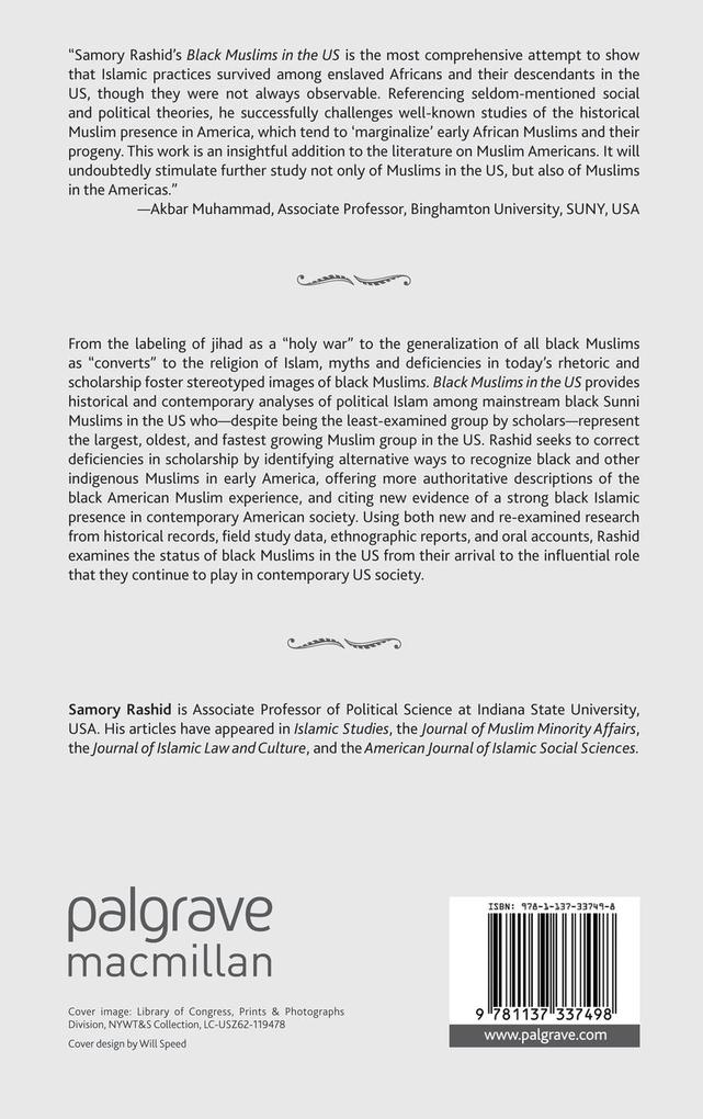 Weitere Ansicht: Black Muslims in the US | S. Rashid, Samory Rashid