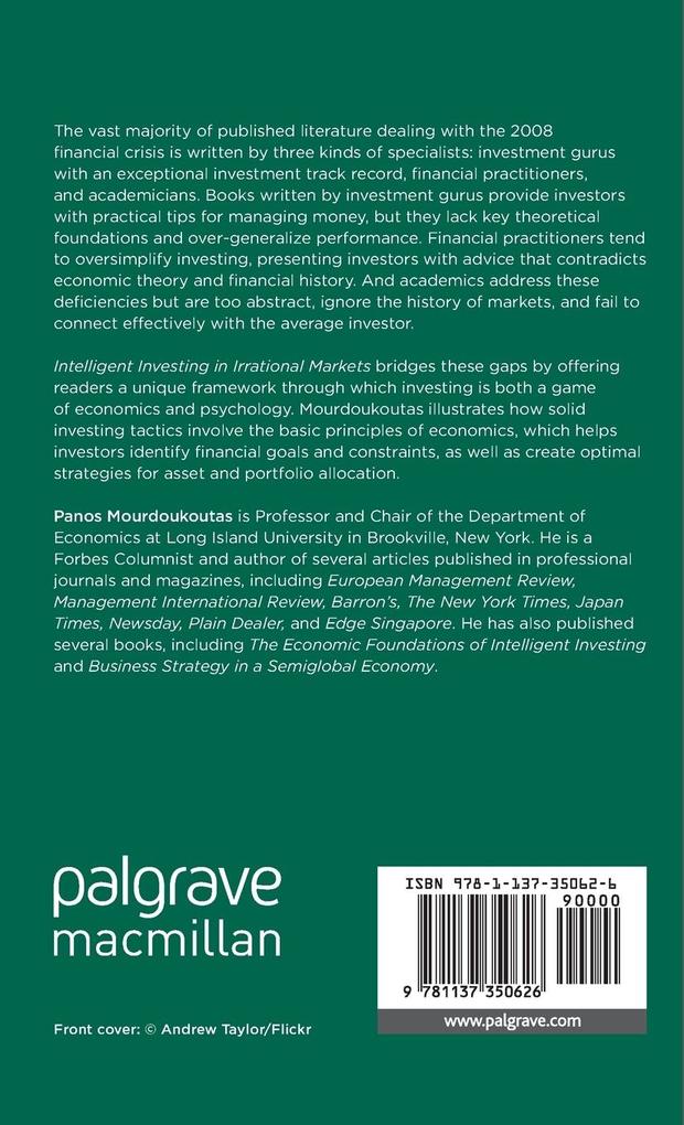 Weitere Ansicht: Intelligent Investing in Irrational Markets | P. Mourdoukoutas