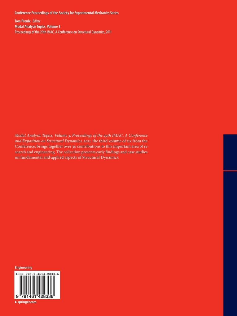 Weitere Ansicht: Modal Analysis Topics, Volume 3