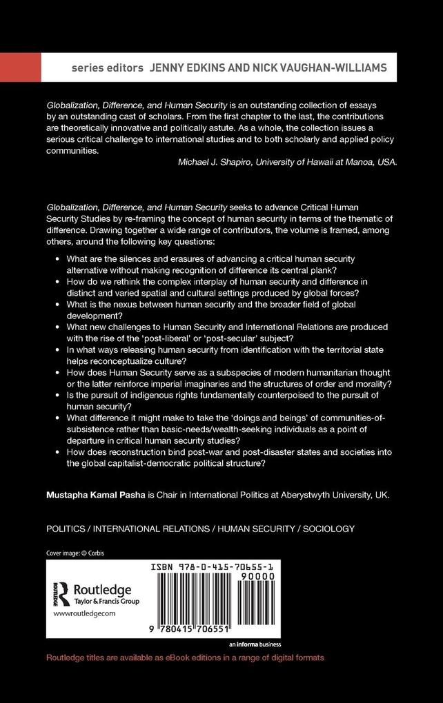 Weitere Ansicht: Globalization, Difference, and Human Security