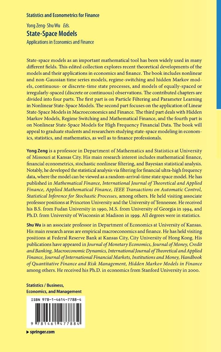 Weitere Ansicht: State-Space Models