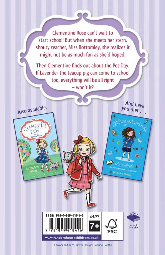 Weitere Ansicht: Clementine Rose and the Pet Day Disaster | Jacqueline Harvey