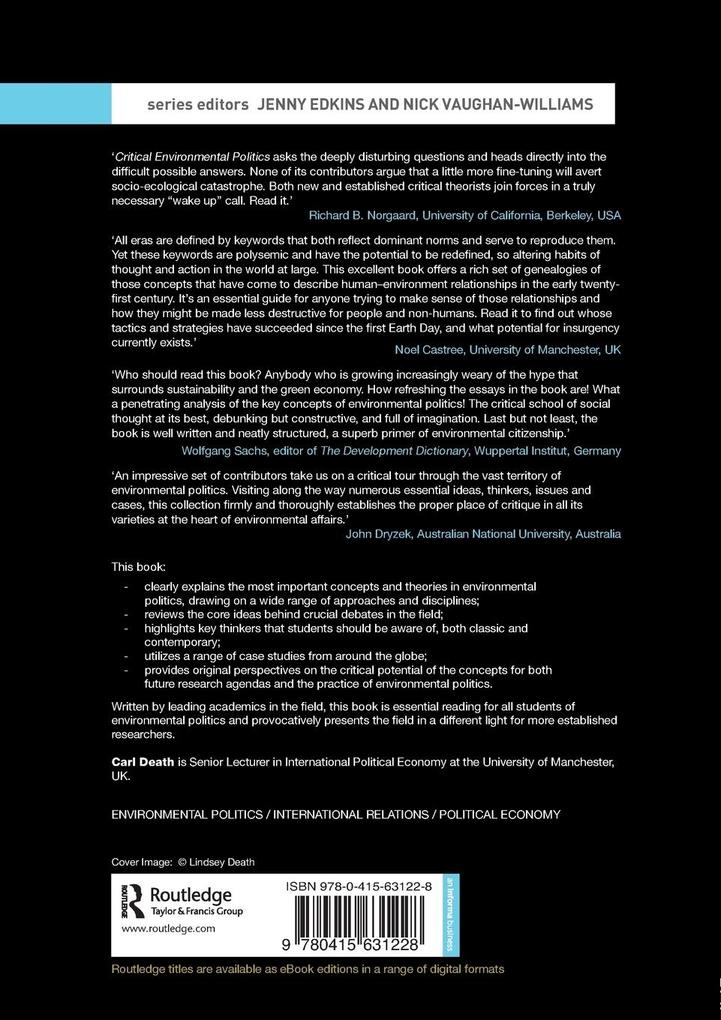 Weitere Ansicht: Critical Environmental Politics