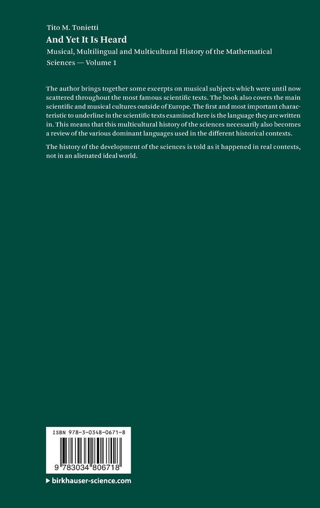 Weitere Ansicht: And Yet It Is Heard | Tito M. Tonietti