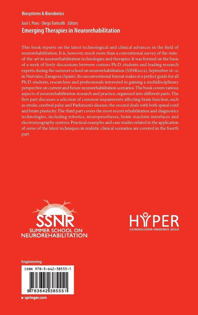 Weitere Ansicht: Emerging Therapies in Neurorehabilitation