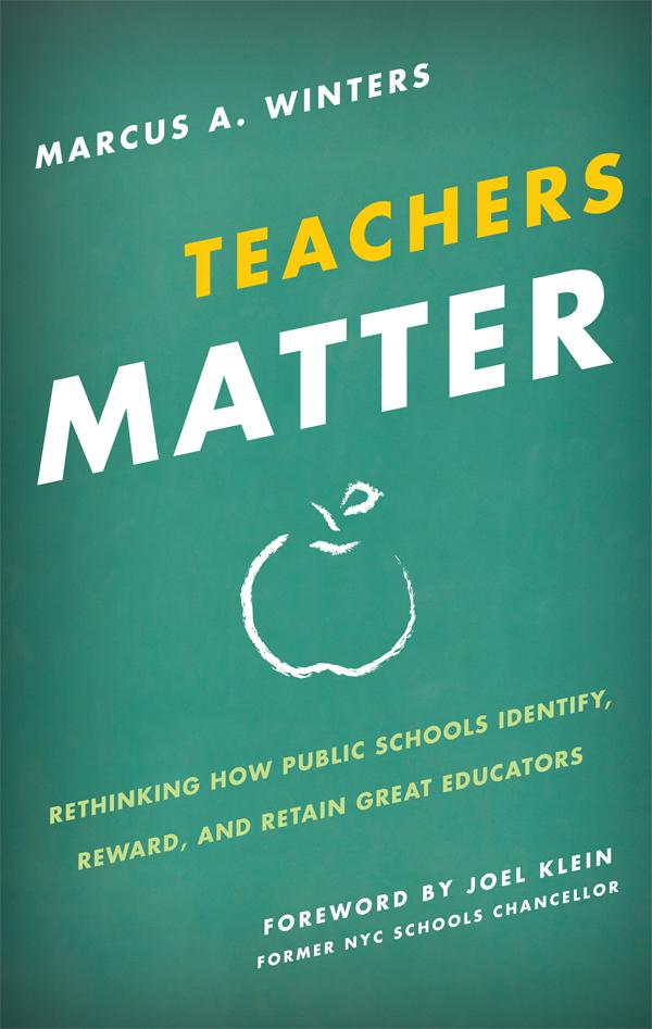 Produktbild: Teachers Matter | Marcus A. Winters