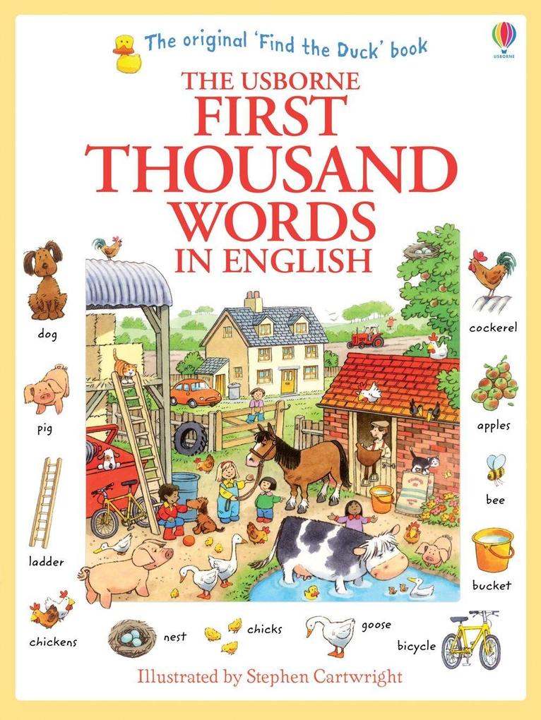 Produktbild: First Thousand Words in English | Heather Amery
