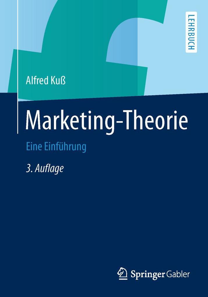 Produktbild: Marketing-Theorie | Alfred Kuß
