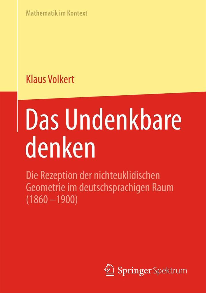Produktbild: Das Undenkbare denken | Klaus Volkert