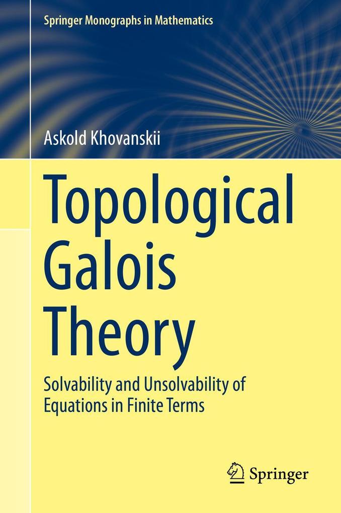 Produktbild: Topological Galois Theory | Askold Khovanskii