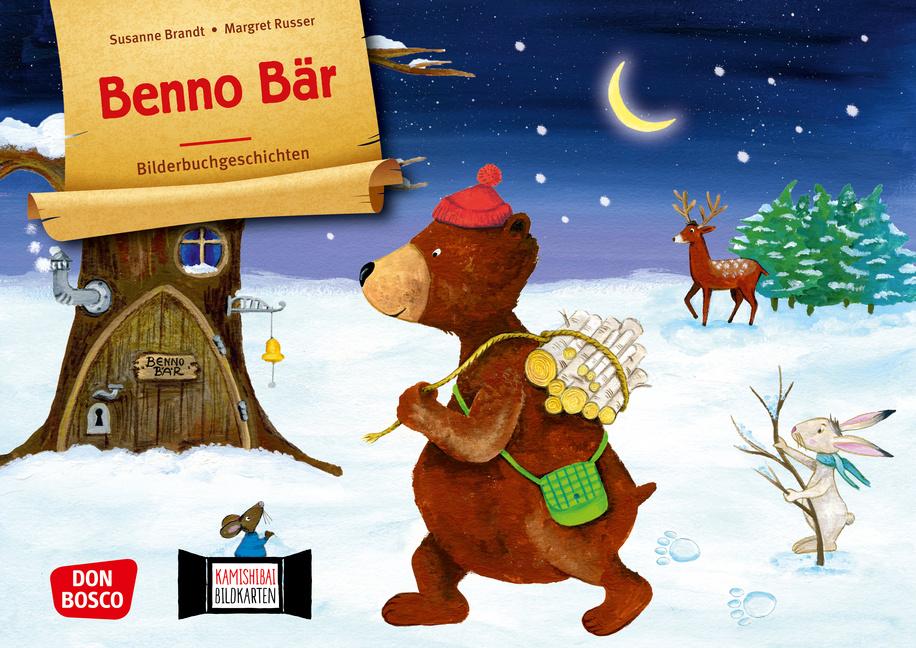 Produktbild: Benno Bär. Kamishibai Bildkartenset. | Susanne Brandt