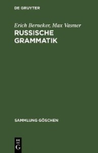 Produktbild: Russische Grammatik | Erich Berneker, Max Vasmer