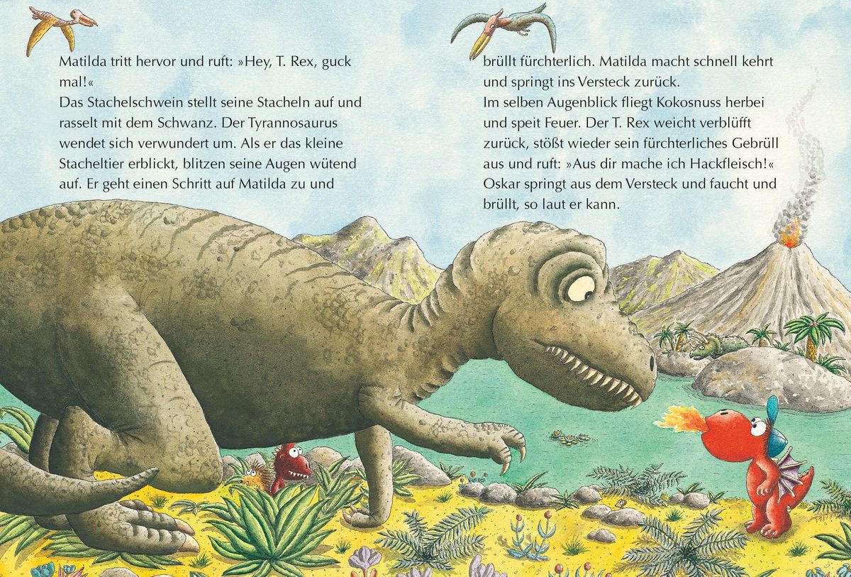 Weitere Ansicht: Der kleine Drache Kokosnuss 20 bei den Dinosauriern | Ingo Siegner