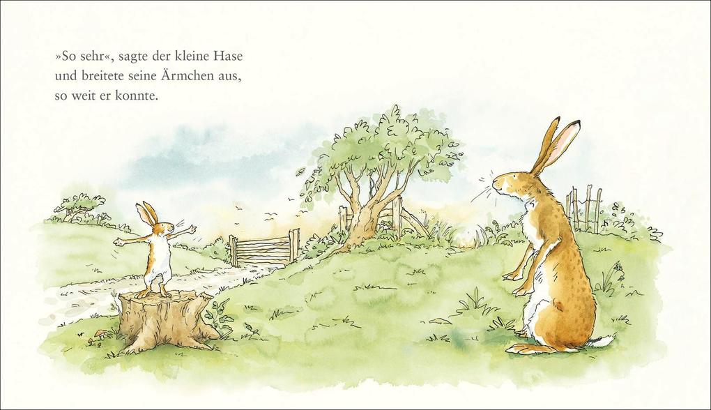 Weitere Ansicht: Weißt du eigentlich, wie lieb ich dich hab? Mini-Bilderbuch | Sam McBratney, Anita Jeram
