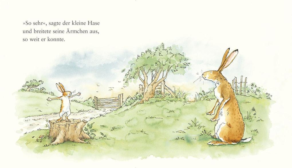 Weitere Ansicht: Weißt du eigentlich, wie lieb ich dich hab? Mini-Bilderbuch | Sam McBratney, Anita Jeram
