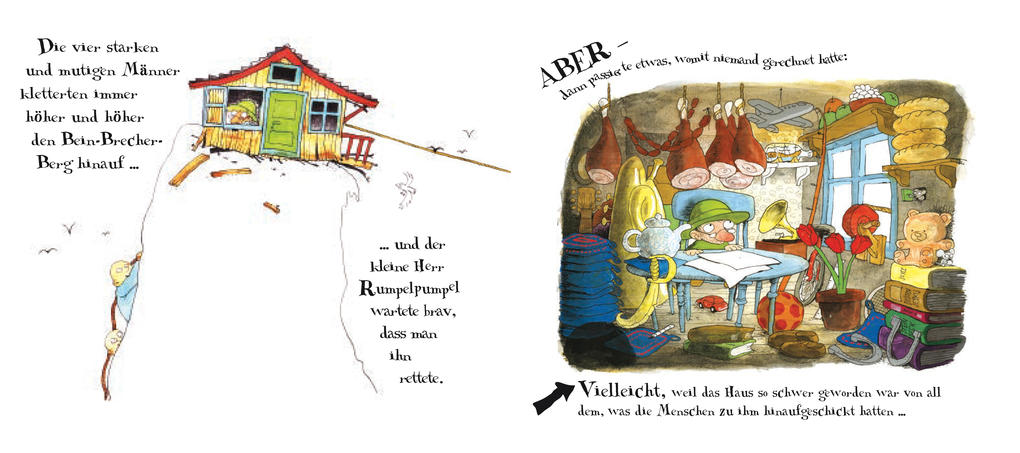 Weitere Ansicht: Herr Rumpelpumpel fliegt weg | Jakob Martin Strid