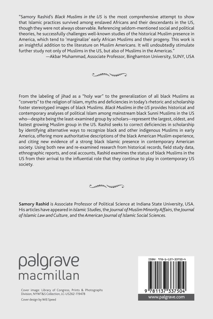 Weitere Ansicht: Black Muslims in the US | S. Rashid, Samory Rashid