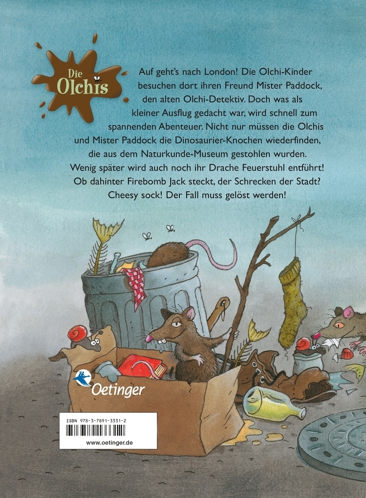 Weitere Ansicht: Die Olchis und die Gully-Detektive von London | Erhard Dietl