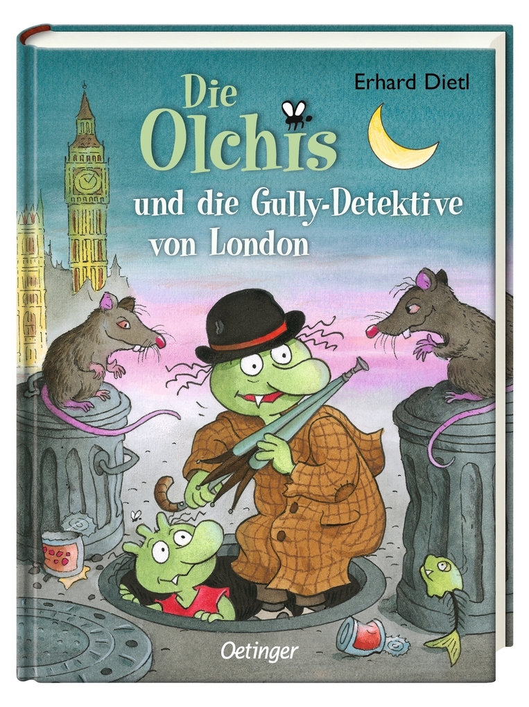 Weitere Ansicht: Die Olchis und die Gully-Detektive von London | Erhard Dietl