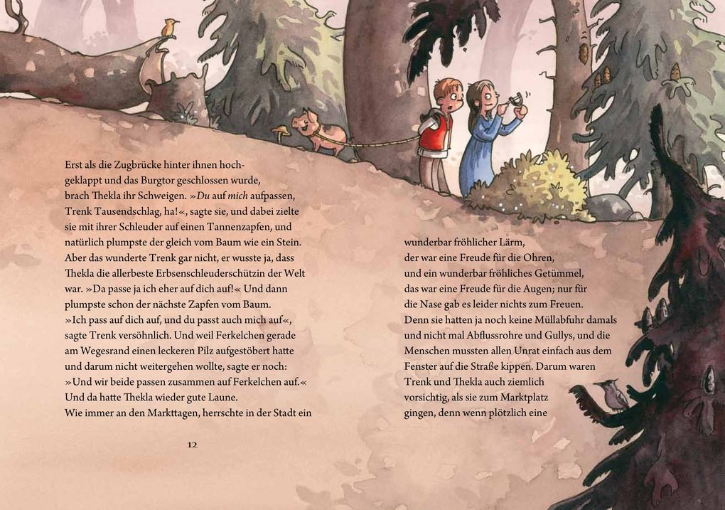 Weitere Ansicht: Der kleine Ritter Trenk und der Turmbau zu Babel | Kirsten Boie