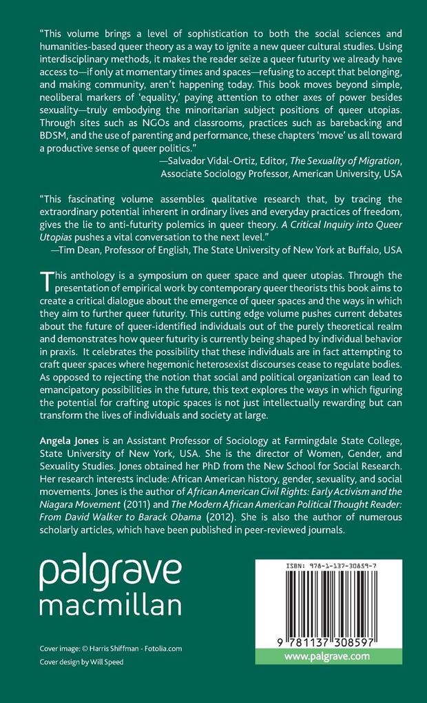 Weitere Ansicht: A Critical Inquiry Into Queer Utopias | Angela Jones