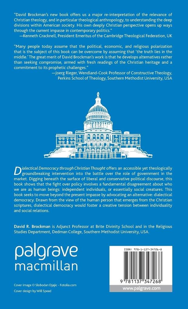 Weitere Ansicht: Dialectical Democracy Through Christian Thought | D. Brockman, David R. Brockman