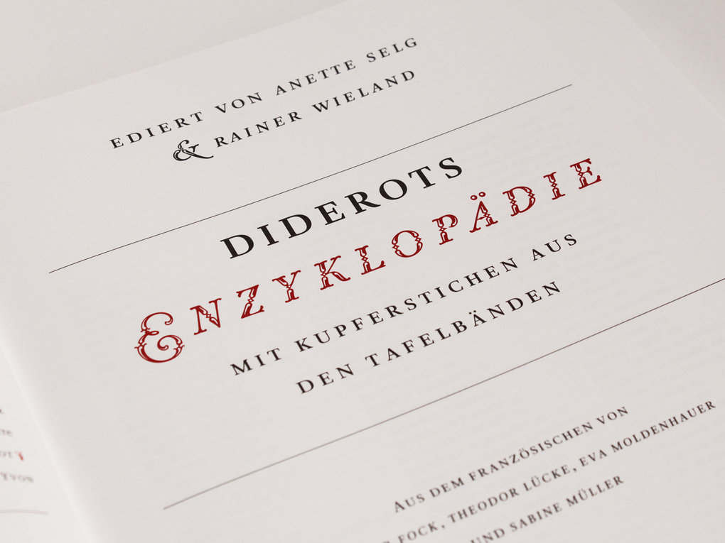 Weitere Ansicht: Diderots Enzyklopädie | Denis Diderot