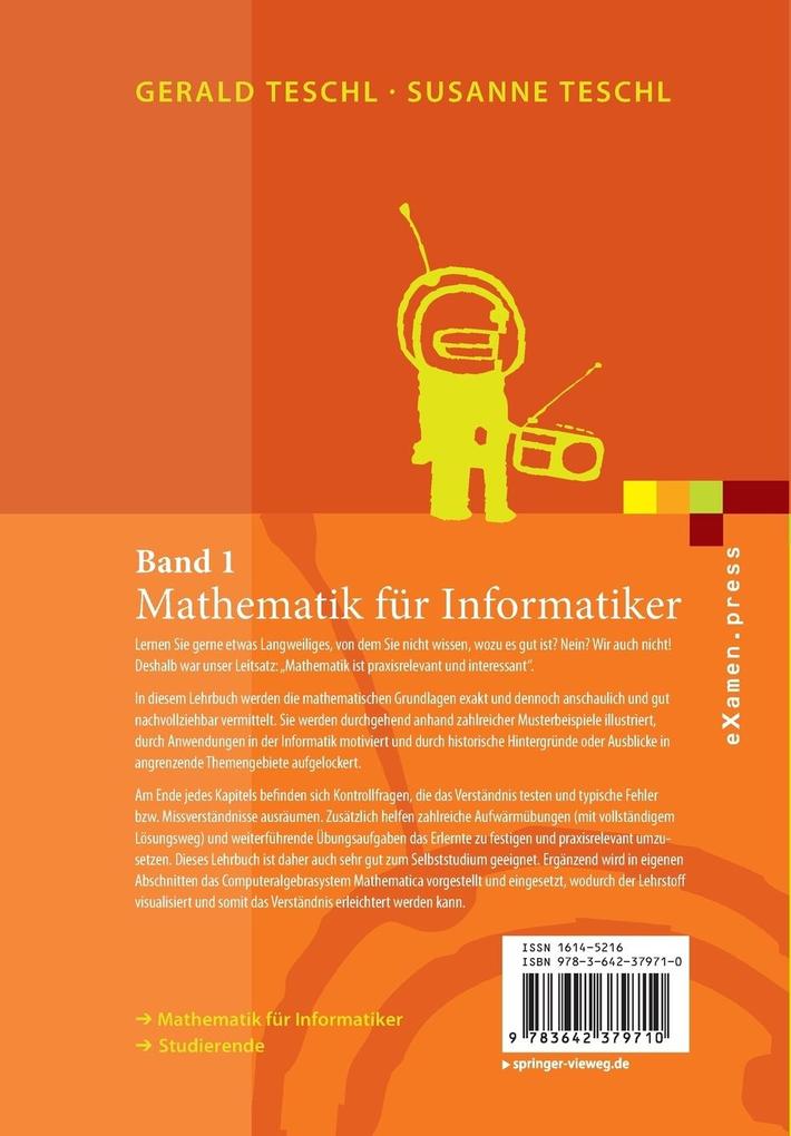 Weitere Ansicht: Mathematik für Informatiker | Susanne Teschl, Gerald Teschl